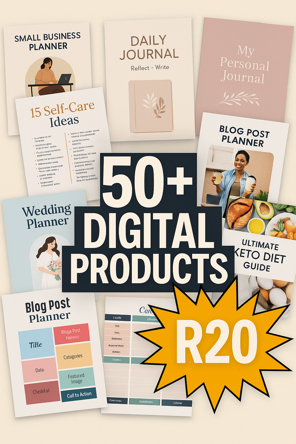 50+ Digital Product Bundle